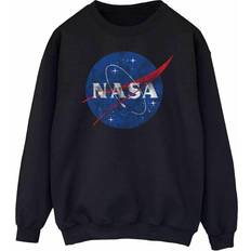 Nasa Insignia Distressed Sweatshirt Black