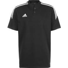 Polos Adidas Herren Condivo Polo Hemd, Schwarz-Weiss