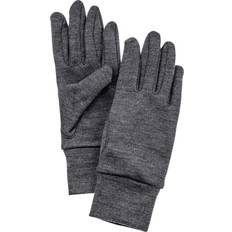 Hestra Heavy Merino Fingers Grey Størrelse 11