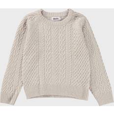 Mädchen - S Strickpullover Molo Kids Beige Birk Sweater 3293 Aran 9-10Y