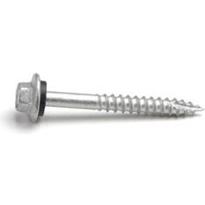 Grip-Rite Pro-Twist No. 9 Sizes X L Hex Round Head Sheet Metal Screws 40