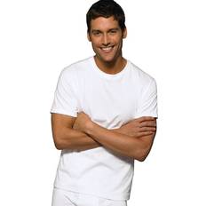 Clothing Hanes Hanes Men's 6Pack Crew Neck Tagless White Undershirts Crewneck T-Shirts