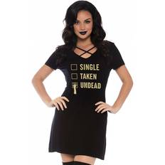 Leg Avenue Kleid 'Undead' mit Crossover-Akzent