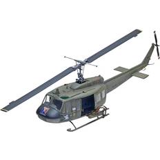 Scale Models & Model Kits Revell Revell Germany UH-1D Huey Gunship Model Kit Green, for 12 years old and up