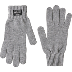 Superdry Damen Handschuhe & Fäustlinge Superdry Damen Klassische Strickhandschuhe Silber Größe: Silber