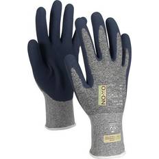 Engangshandsker på tilbud Ox-On Recycle Basic 16001 Arbejdshandsker - Grå/Navy