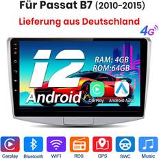 Junsun VW Passat B7 10.1 Android 12 Car Stereo DSP