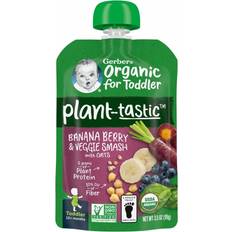 Gerber Organic for Toddler, Plant-Tastic, Banana Berry