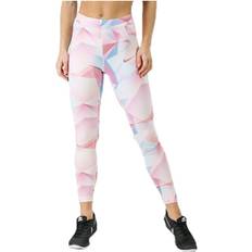 Blanco Medias Nike Speed Printed Tight 7/8 Pink/White Female