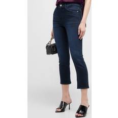 Frame Indigo 'Le High Straight' Jeans ONIN Onyx Indigo WAIST