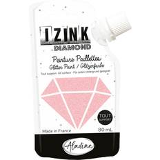 Efco Aladine Izink Diamond 80828 Glitzerfarbe, 80 ml, Rosa