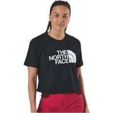 The North Face Femme T-shirts The North Face Cropped Easy Tee Black Female