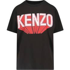 Kenzo T-shirts Kenzo Black Paris 3D T-Shirt Black