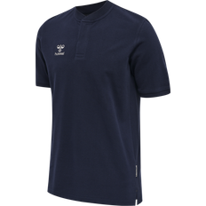 Hummel Herre Polotrøjer Hummel Poloshirt bomuldsmix HmlMOVE Blå Herre