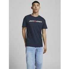 Jack & Jones Magliette Jack & Jones JJECORP Crew Neck T-Shirt Blu