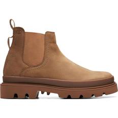 Clarks Herre Chelsea boots Clarks Uld Ankelstøvler Uld - Beige