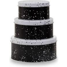 Iron Kitchen Accessories Premier Housewares Speckled Print Kitchen Container 3pcs