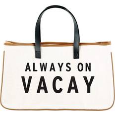 G3150 Gusset Canvas Tote - Always On Vacay