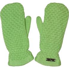 Femme - Vert Moufles Puma Chunky Weave Mittens - Womens/Ladies - Vert