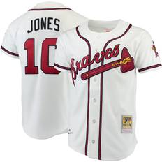 Mitchell & Ness Men's Chipper Jones White Atlanta Braves Authentic Jersey