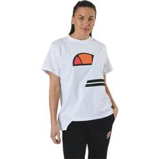 Ellesse Overdeler Ellesse El Alibi Oversized T-Shirt White, Female, Tøj, T-shirt, Hvid