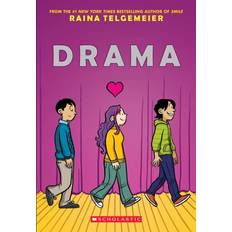 Books Drama- A Graphic Novel by Raina Telgemeier No Color