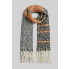 Orange - Sportswear Garment Scarfs James Lakeland Asymmetrical Stripe Scarf Multi One