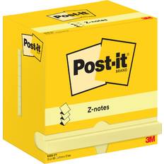 Post-it Notesblokke Post-it blok Z-Notes Canarygul 127x76mm 12blk/pak