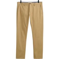 Gant L Trousers & Shorts Gant Mens Regular Chinos Khaki 38W/34L