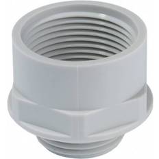 Elektrische Accessoires Wiska 10063674 APM 42/50 Cable gland adapter PG42 M50 Polyamide Light grey 1 pcs