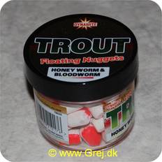 DYNAMITE Dynamite Flydende Trout Nuggets Honningorm/blodorm 60 gram