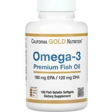 California Gold Nutrition California Gold Nutrition, Omega-3, Premium Fish Oil