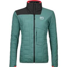 Träningsplagg - Turkosa Ytterkläder Ortovox Swisswool Piz Segnas Jacket - Arctic Grey