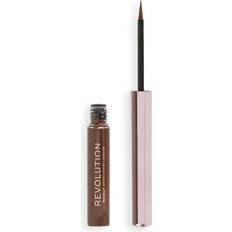 Cosmetics Makeup Revolution Super Flick Liquid Eyeliner Brown