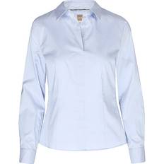 BOSS Slim-Fit Blouse in A Cotton Blend