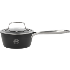 Pillivuyt Gourmet Kookgerei Pillivuyt Gourmet Travo Steelpan 1.3 L Met Glazen Deksel