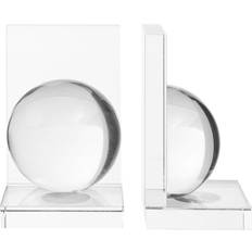 Canora Grey Carrie Set Of 2 Crystal Bubble Bookends