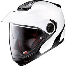 Nolan Crossover-helm n40-5 gt classic n-com metal white Weiß