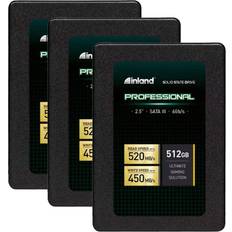 Inland Professional 3 Pack 512GB SSD SATA III