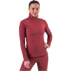 Nike Pro HyperWarm Velour Top Red, Female, Tøj, Skjorter, Træning, Rød