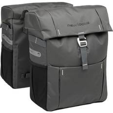 New Looxs Unisex-Adult Vigo Double Doppelte Fahrradtasche, Grey, Liter