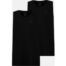 5XL - Homme Débardeurs JP1880 Débardeur en lot de 2 - Jusqu'au Noir