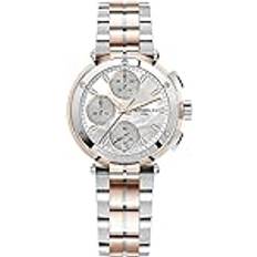 Michel Herbelin Montre femme Newport chrono bicolore