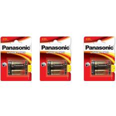 Panasonic 3 2CR5 6-Volt Photo Lithium Cylinder Batteries 2CR5M