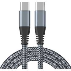 Laddkabel usb c till usb c 3 meter INF USB-C Laddkabel 60 W 3 m