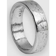 Twojeys Engraved Sterling Silver-plated Brass Ring - Silver