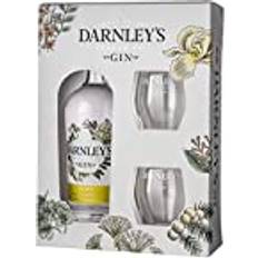 Darnley's Original Elderflower Gin Gift Set, Scottish London Dry Gin, 40% 70cl