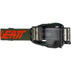 Vert Lunettes de moto LEATT Velocity Roll-Off Combat Lunettes de motocross, vert pour Hommes