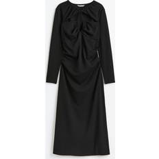 H&M Ladies Black Cut-out dress