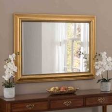 Gold Table Mirrors Yearn Mirrors Yearn Yearn Classic Beaded Table Mirror